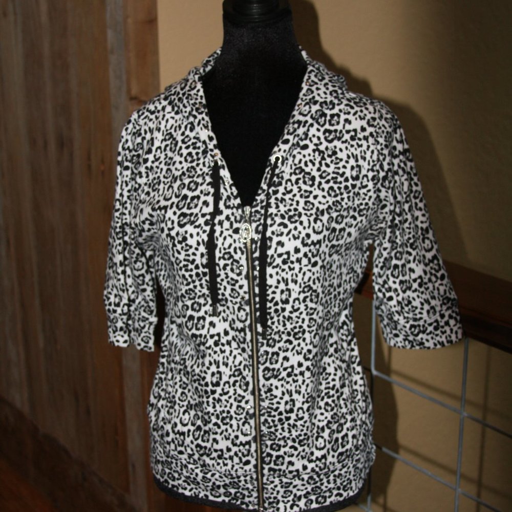 Active Wear Hooded Zip Jacket